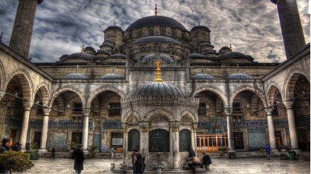 Sultan Ahmet Camii Girişi Duvar Kağıdı