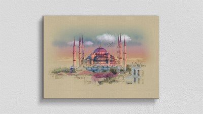 Sultanahmet Camii Kanvas Tablo